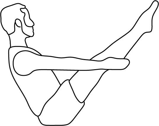 boat pose navasana