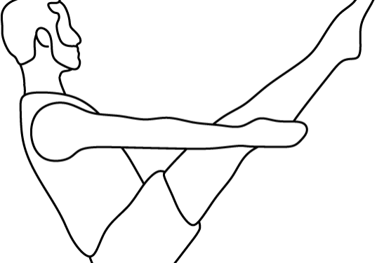 boat pose navasana